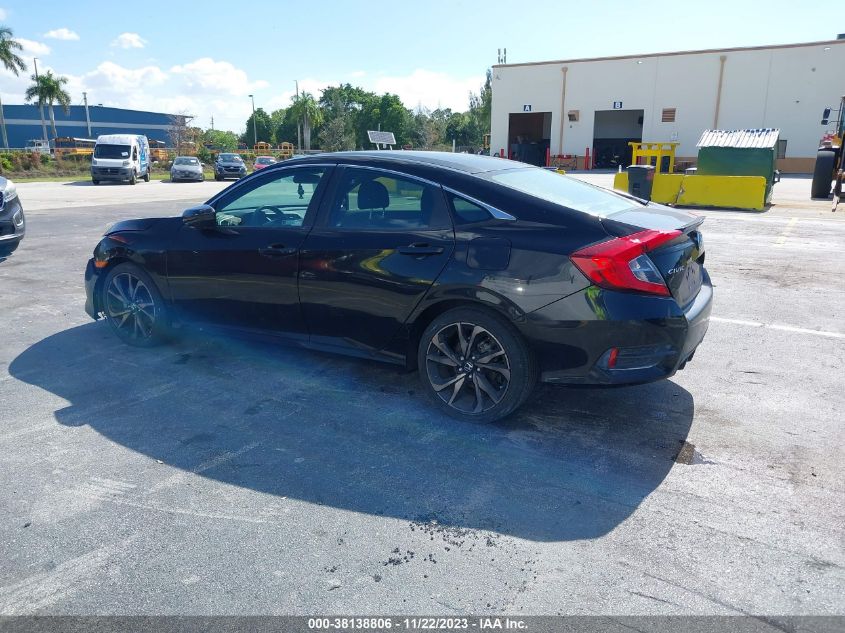 2HGFC2F81KH508083 Honda Civic Sedan SPORT 3