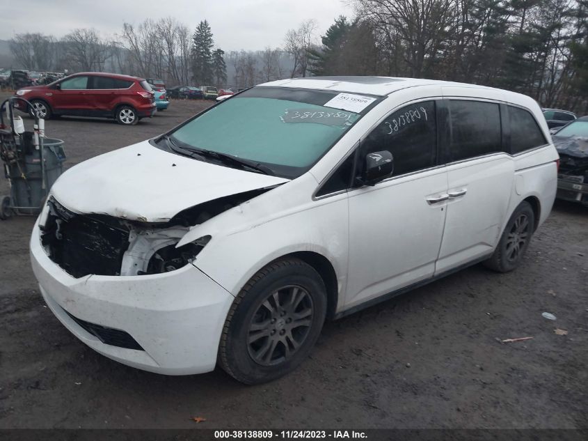2013 HONDA ODYSSEY EXL - 5FNRL5H67DB003599