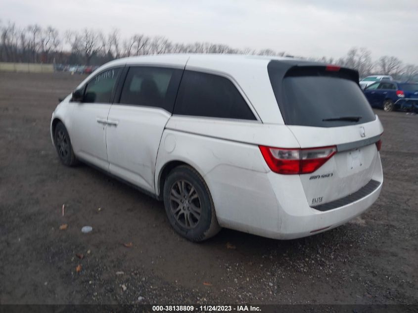 2013 HONDA ODYSSEY EXL - 5FNRL5H67DB003599