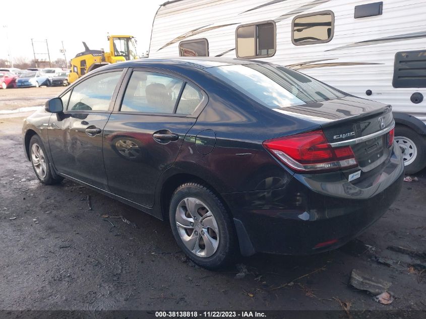 2015 HONDA CIVIC LX - 19XFB2F51FE066821