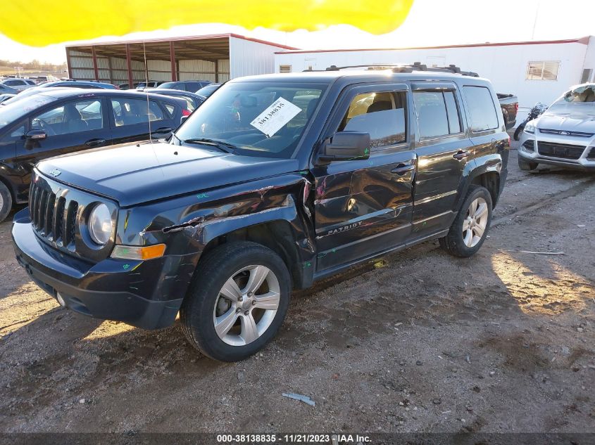 2014 JEEP PATRIOT LATITUDE - 1C4NJRFB5ED629981