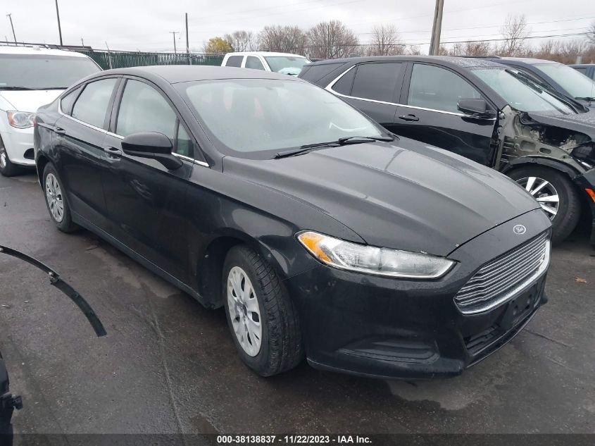 2013 FORD FUSION S - 3FA6P0G7XDR350255