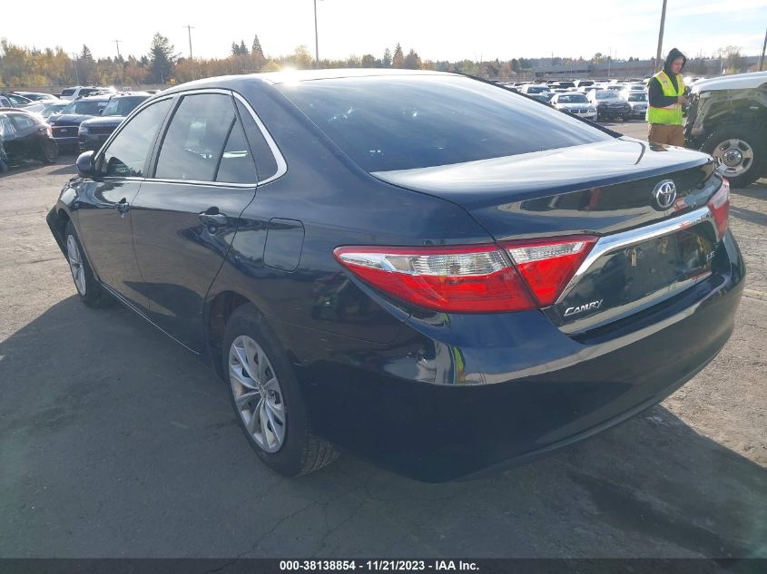 2015 TOYOTA CAMRY LE - 4T1BF1FK0FU987587