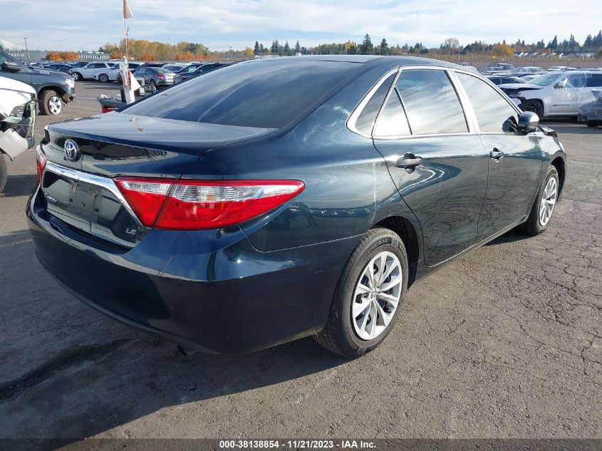 2015 TOYOTA CAMRY LE - 4T1BF1FK0FU987587