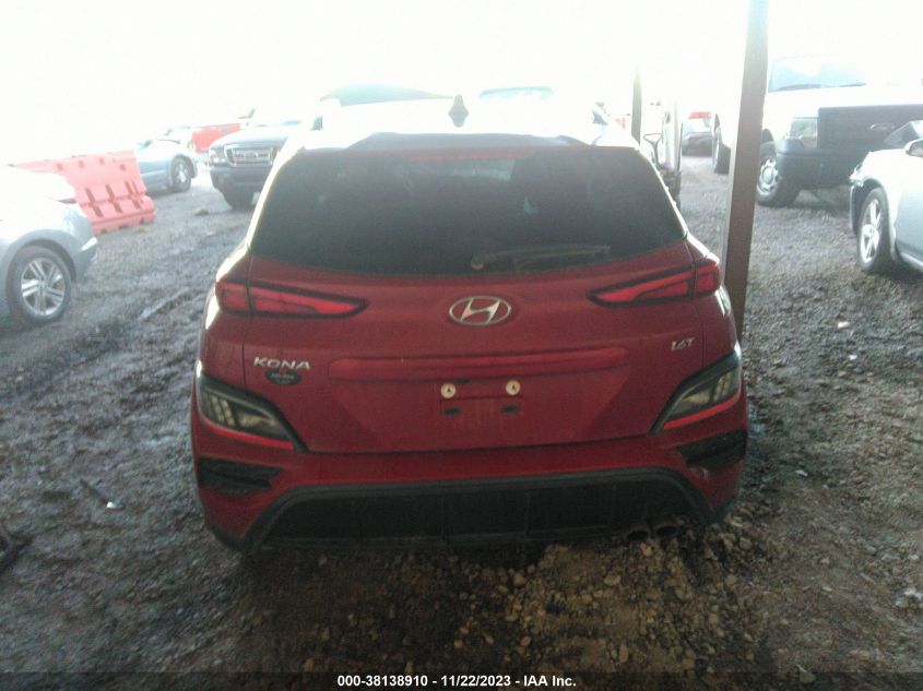 2022 HYUNDAI KONA N LINE - KM8K33A32NU824927