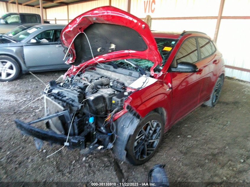 2022 HYUNDAI KONA N LINE - KM8K33A32NU824927
