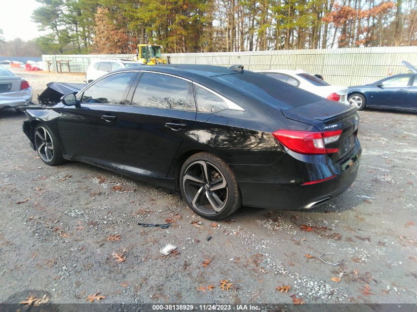 2021 HONDA ACCORD SPORT - 1HGCV1F38MA099142