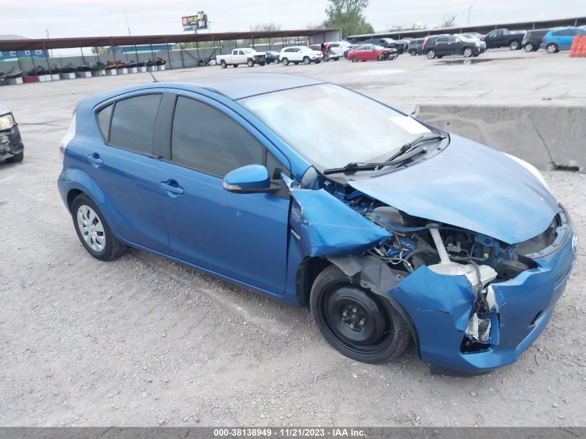 2013 TOYOTA PRIUS C ONE - JTDKDTB38D1557289