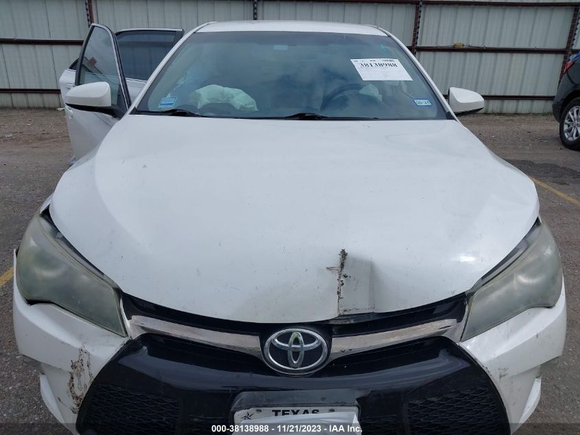 2016 TOYOTA CAMRY SE - 4T1BF1FK4GU122395