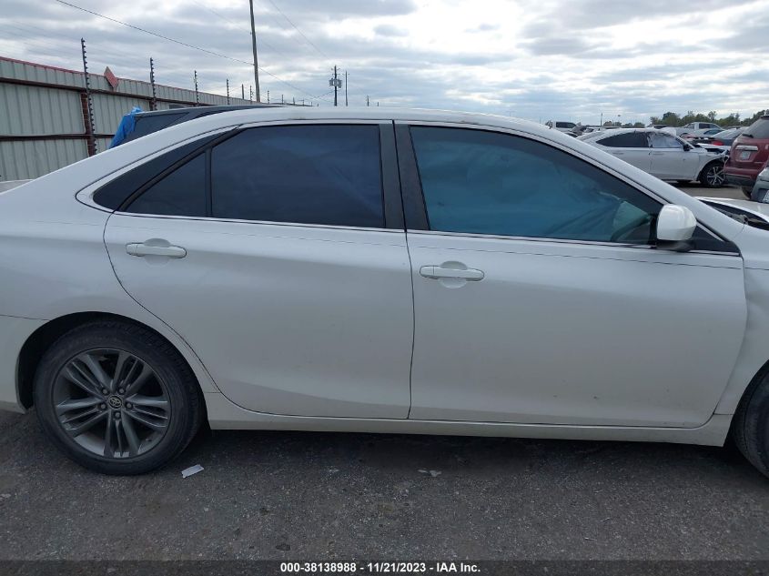 2016 TOYOTA CAMRY SE - 4T1BF1FK4GU122395