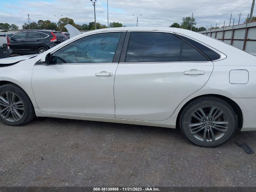 2016 TOYOTA CAMRY SE - 4T1BF1FK4GU122395
