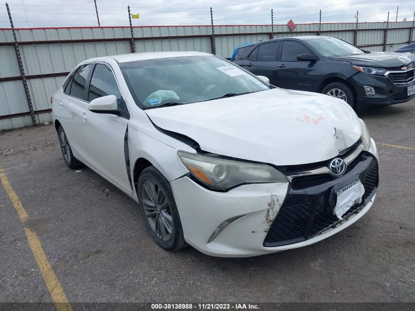 2016 TOYOTA CAMRY SE - 4T1BF1FK4GU122395