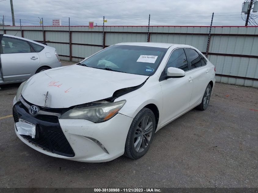 2016 TOYOTA CAMRY SE - 4T1BF1FK4GU122395