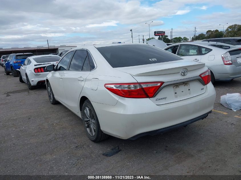 2016 TOYOTA CAMRY SE - 4T1BF1FK4GU122395