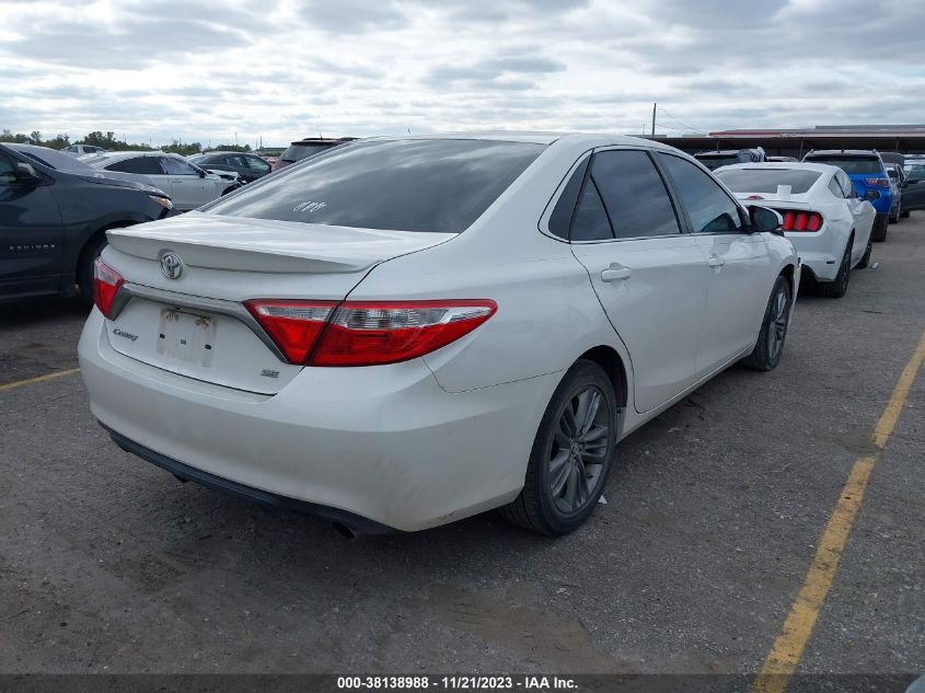 2016 TOYOTA CAMRY SE - 4T1BF1FK4GU122395