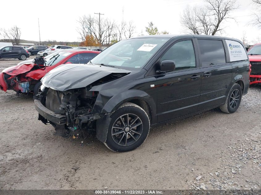 2014 DODGE GRAND CARAVAN AVP/SE - 2C4RDGBG8ER452645