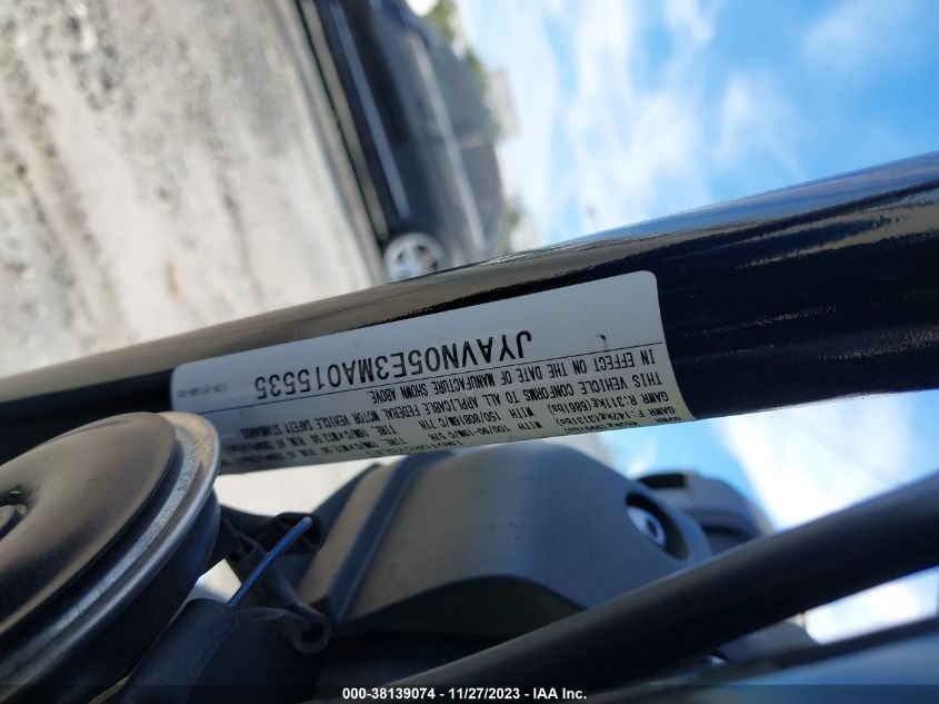 2021 YAMAHA XVS950 CUD JYAVN05E3MA015535