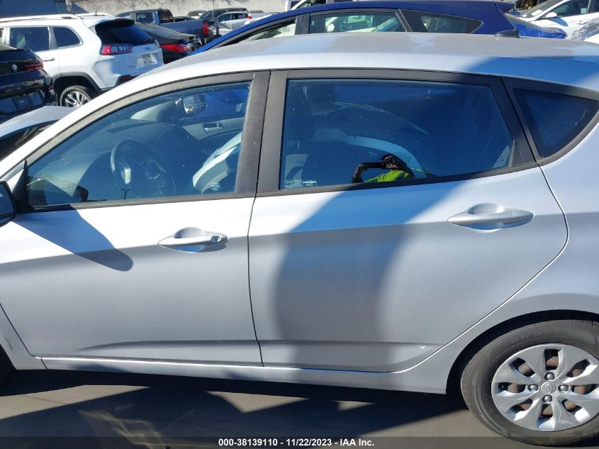 2016 HYUNDAI ACCENT SE - KMHCT5AE6GU284910