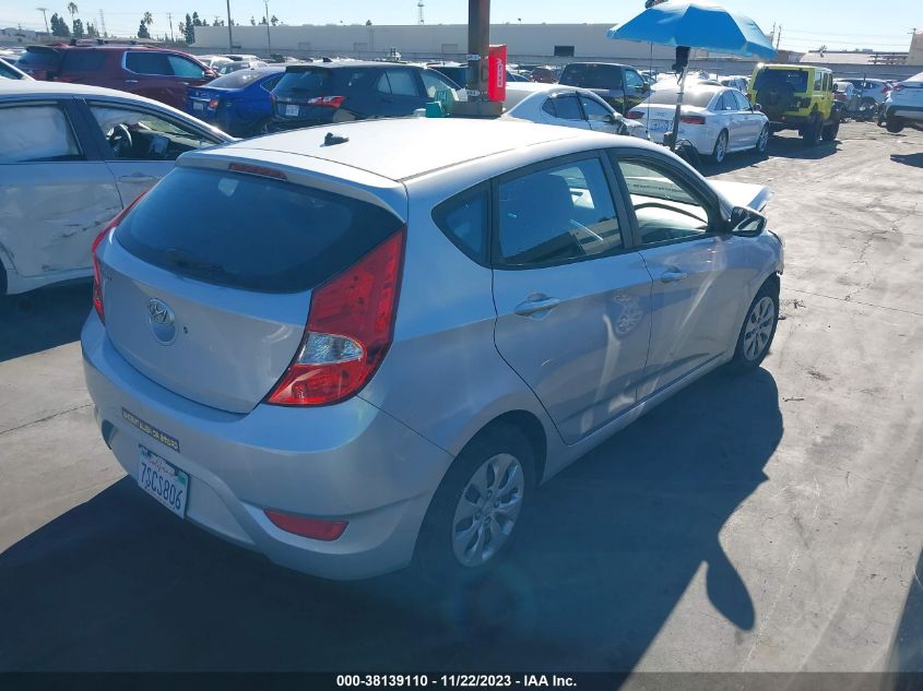 2016 HYUNDAI ACCENT SE - KMHCT5AE6GU284910
