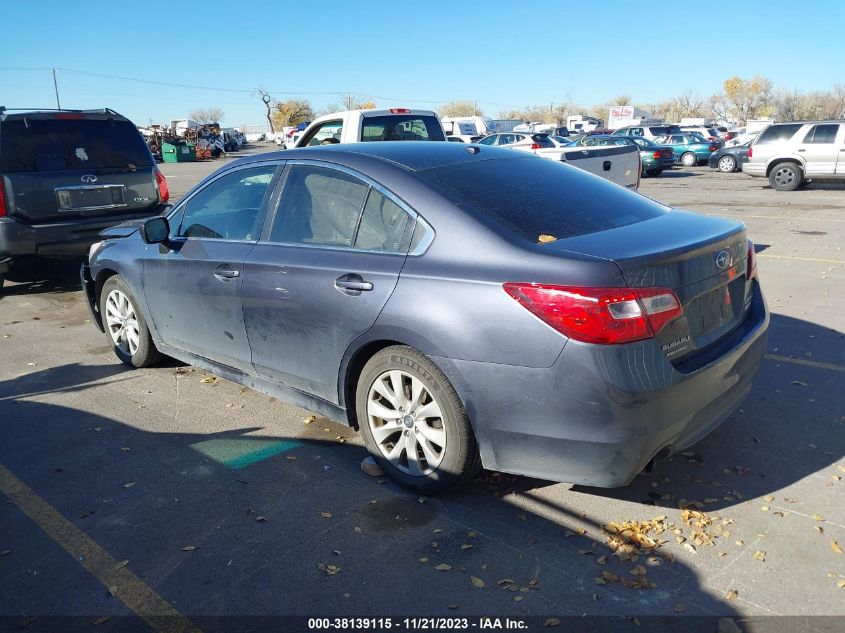 2015 SUBARU LEGACY 2.5I PREMIUM - 4S3BNAC62F3007801