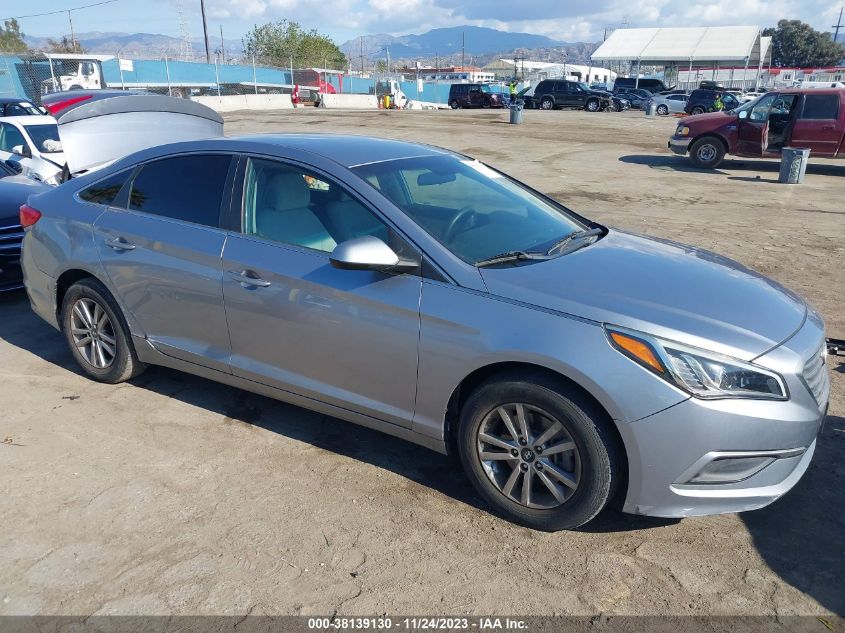 2017 HYUNDAI SONATA 2.4L - 5NPE24AF8HH485805