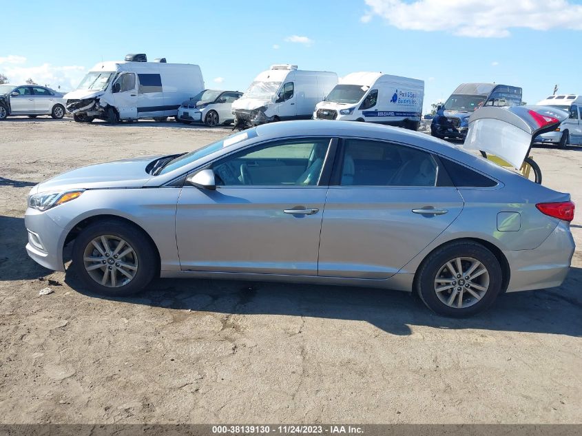 2017 HYUNDAI SONATA 2.4L - 5NPE24AF8HH485805