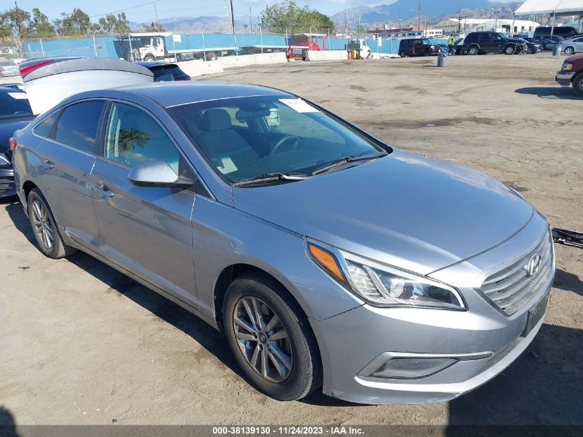 2017 HYUNDAI SONATA 2.4L - 5NPE24AF8HH485805