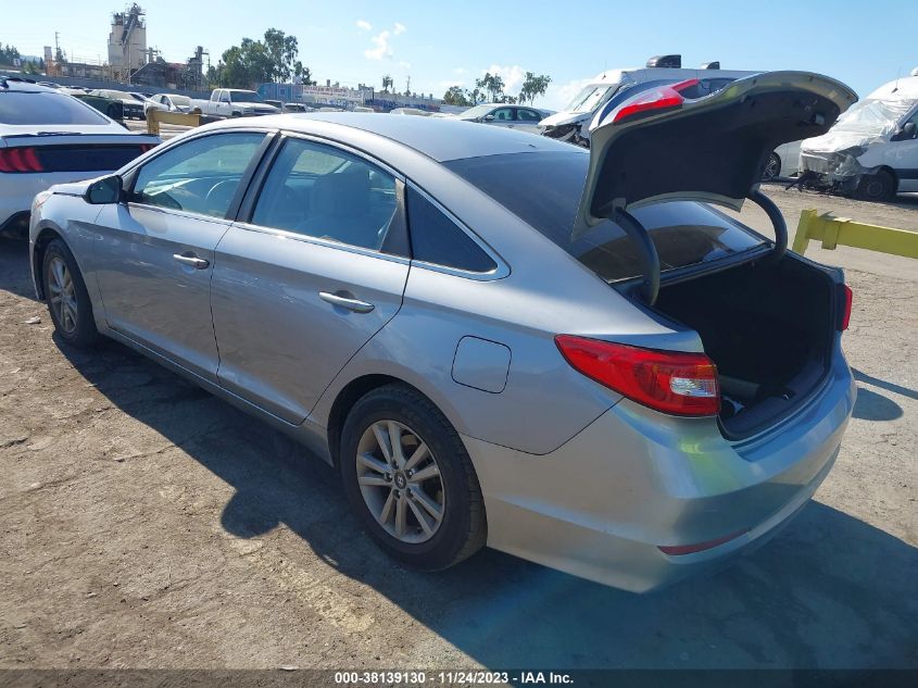 2017 HYUNDAI SONATA 2.4L - 5NPE24AF8HH485805