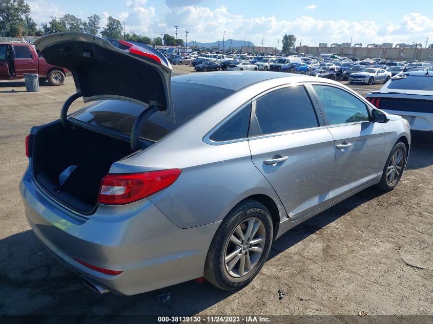 2017 HYUNDAI SONATA 2.4L - 5NPE24AF8HH485805