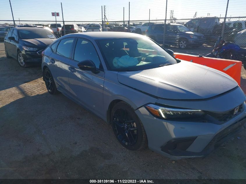 2023 HONDA CIVIC SPORT - 19XFL2H85PE006336