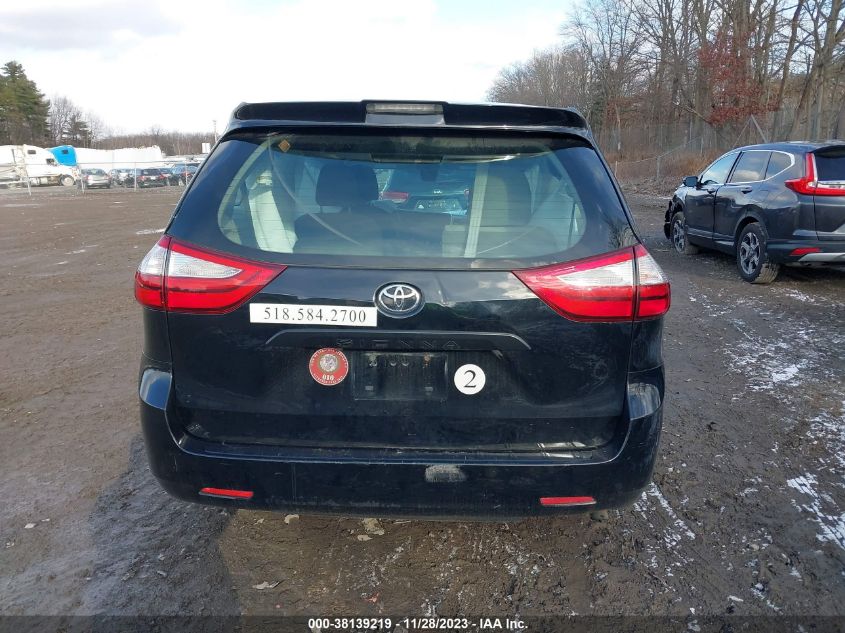 2018 TOYOTA SIENNA L 7 PASSENGER - 5TDZZ3DC2JS958252