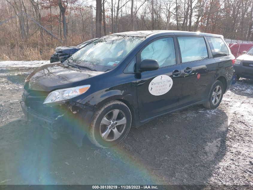 2018 TOYOTA SIENNA L 7 PASSENGER - 5TDZZ3DC2JS958252
