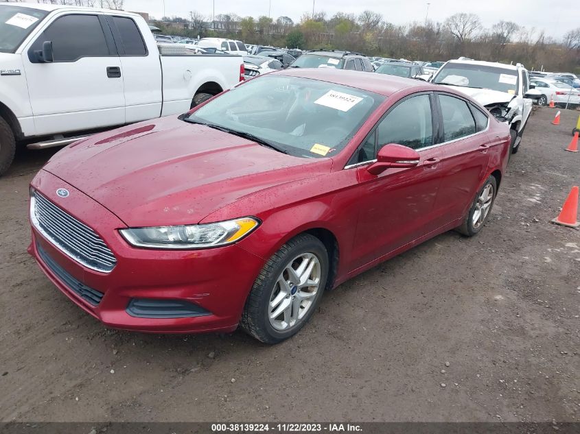 2013 FORD FUSION SE - 3FA6P0HR5DR389349