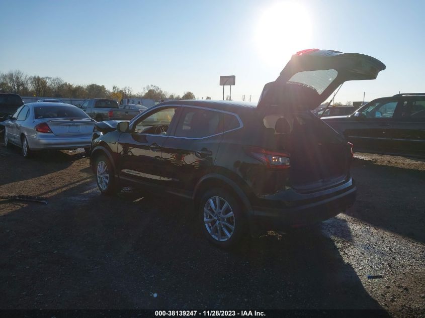 2022 NISSAN ROGUE SPORT S FWD XTRONIC CVT - JN1BJ1AV7NW343739