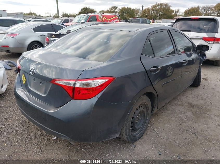 2014 TOYOTA COROLLA LE - 5YFBURHE4EP015647