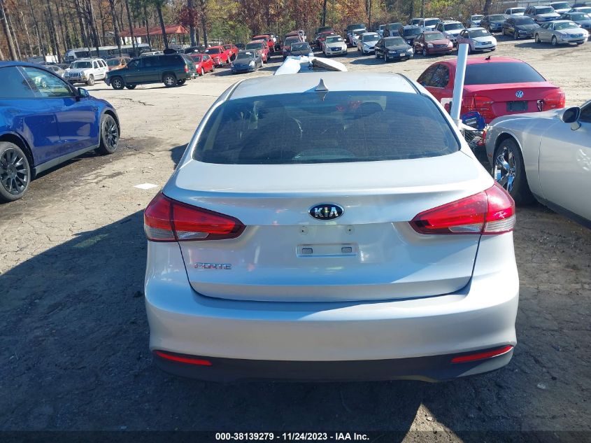 VIN 3KPFK4A7XHE055114 2017 KIA FORTE LX