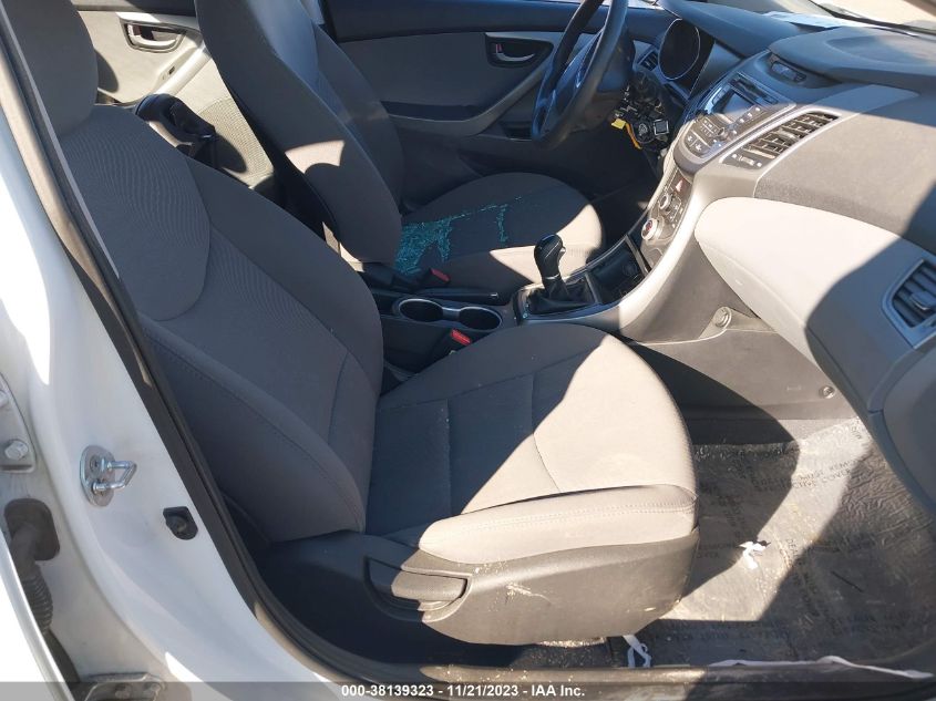 2016 HYUNDAI ELANTRA SE - 5NPDH4AE6GH781339