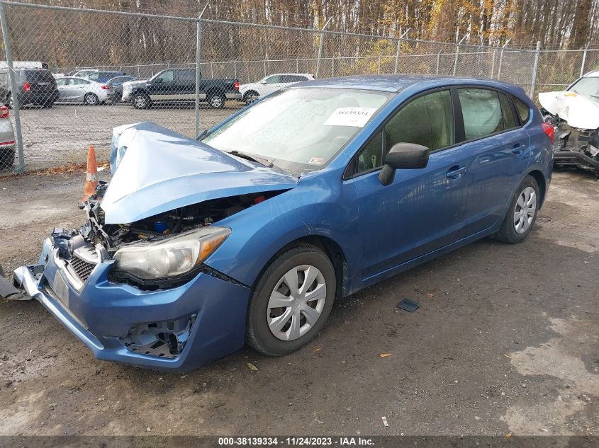 2016 SUBARU IMPREZA - JF1GPAA66GH308553