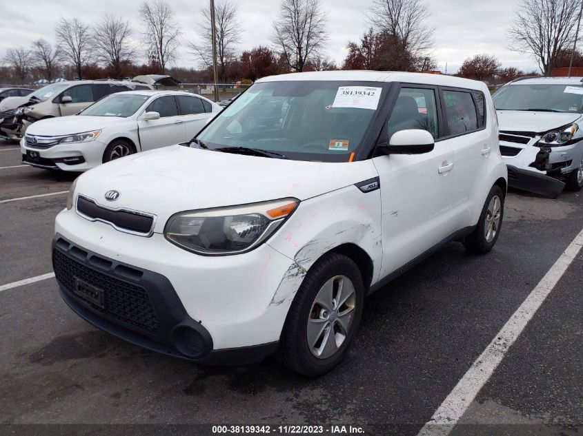 2016 KIA SOUL - KNDJN2A24G7251851