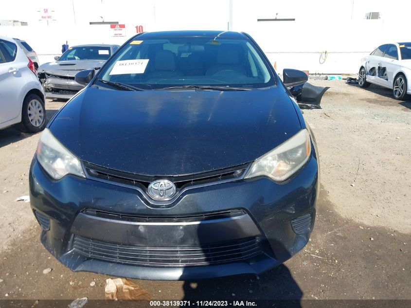 2016 TOYOTA COROLLA LE - 5YFBURHE0GP431116