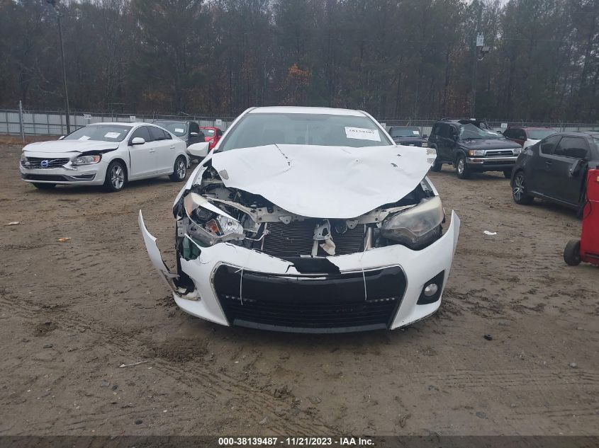2015 TOYOTA COROLLA S PLUS - 2T1BURHE7FC296098