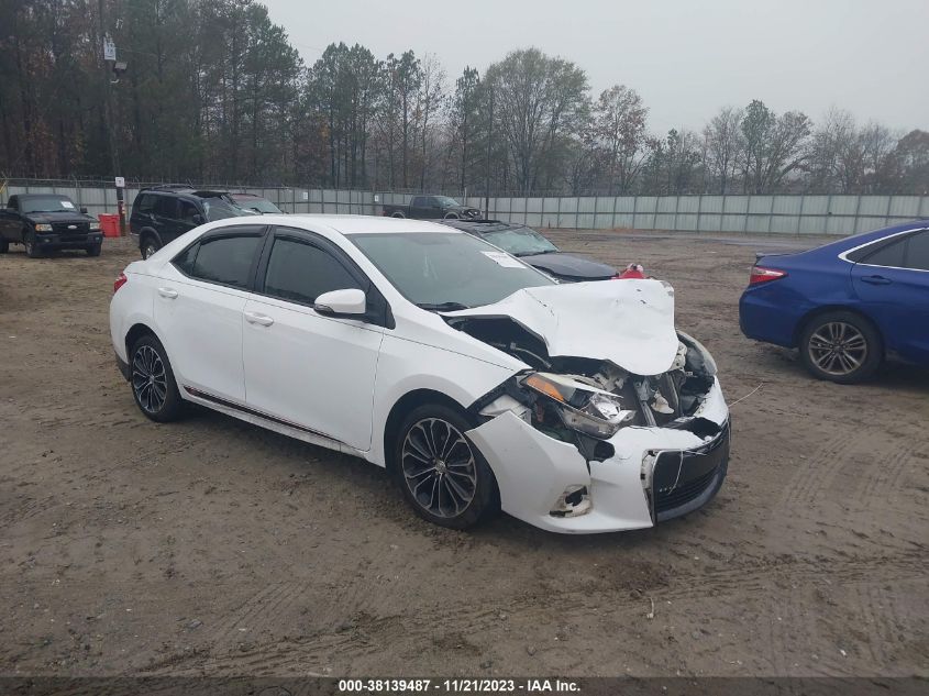 2015 TOYOTA COROLLA S PLUS - 2T1BURHE7FC296098