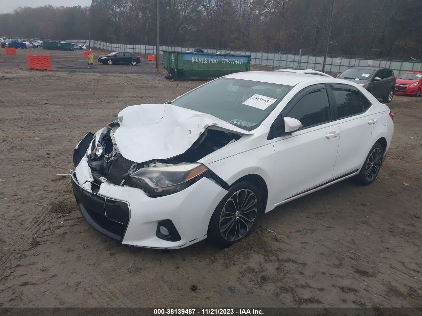 2015 TOYOTA COROLLA S PLUS - 2T1BURHE7FC296098