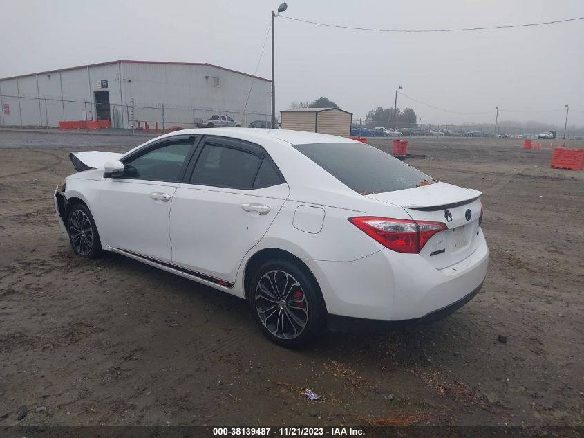 2015 TOYOTA COROLLA S PLUS - 2T1BURHE7FC296098