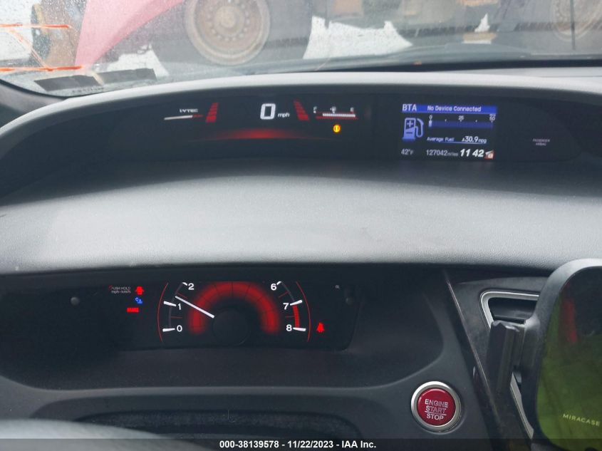 2015 HONDA CIVIC SI - 2HGFB6E55FH709797