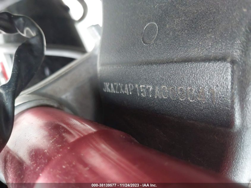 2007 KAWASAKI ZX600 P JKAZX4P157A009641