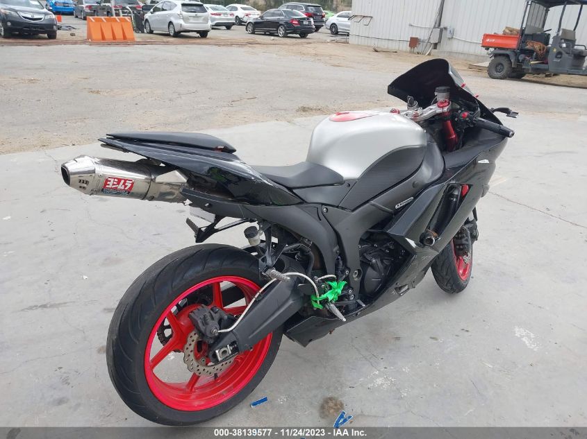 2007 KAWASAKI ZX600 P JKAZX4P157A009641
