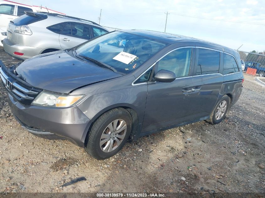 2015 HONDA ODYSSEY EXL - 5FNRL5H62FB020555