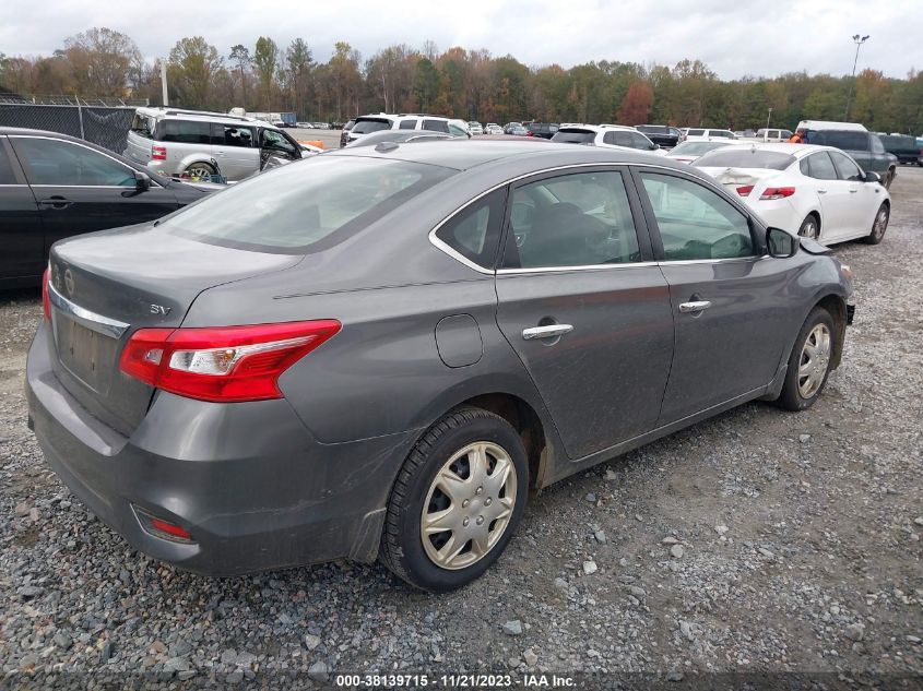 2017 NISSAN SENTRA SV - 3N1AB7APXHY319963