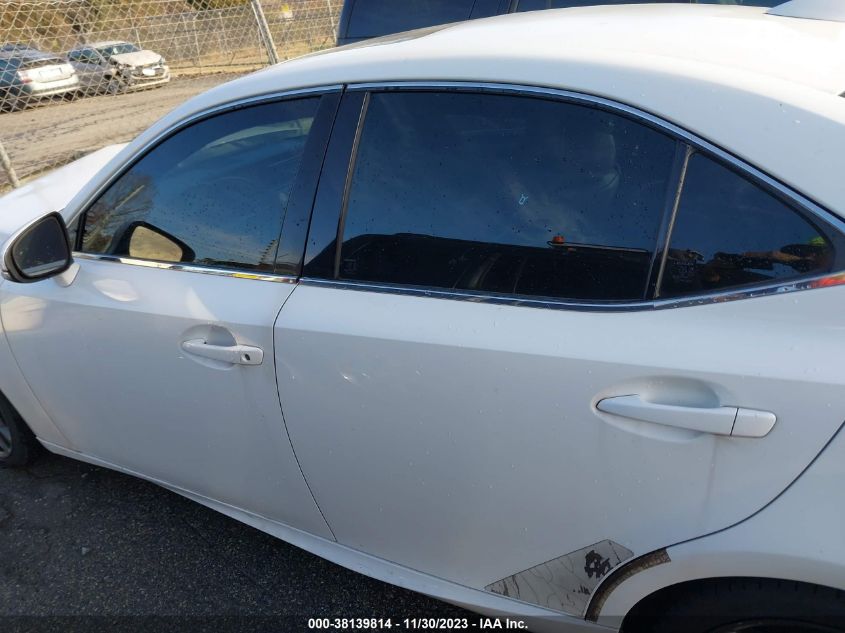 2014 LEXUS IS 250 - JTHBF1D22E5013656